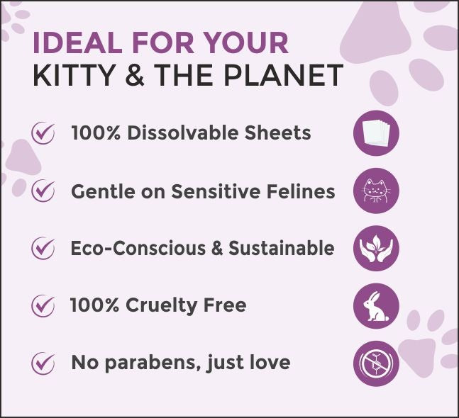 Cat Shampoo Sheets