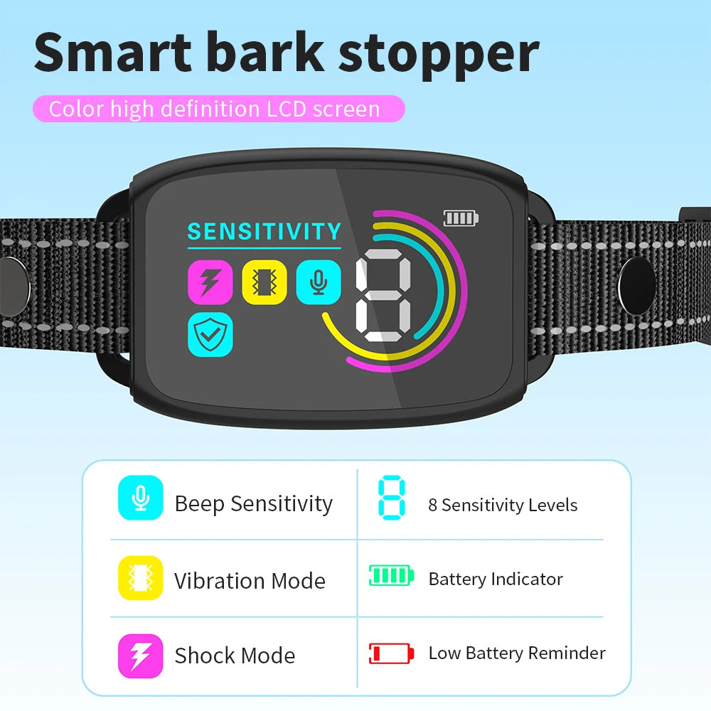 Auto Anti-Bark Dog Collar